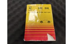 Notice d'Entretien Ferrari Ferrari 308 GTBi/GTSi 1980 CAT 195/80 (Not.8/U) (Pièce Occasion)