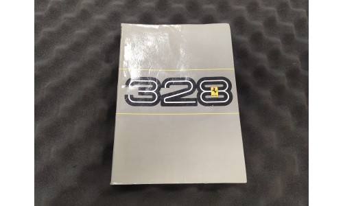 Notice d'Entretien Ferrari 328 GTB/GTS 1985 CAT 376/85-86 (Not.10/U) (Pièce Occasion)