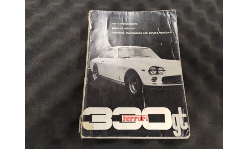 Notice d'Entretien Ferrari 330 GT 1965 (Not.19/U) (Pièce Occasion)