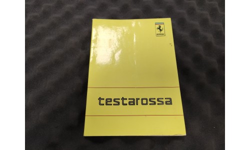 Notice d'Entretien Ferrari Testarossa 1988 CAT 496/88 (Not.21/U) (Pièce Occasion)
