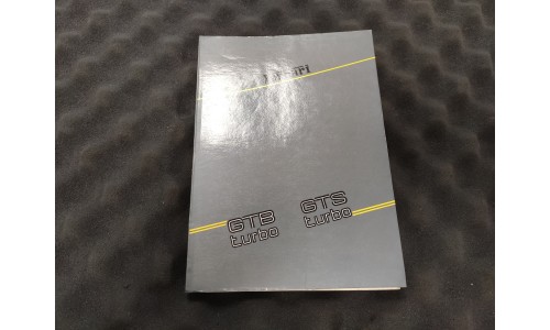 Notice d'Entretien Ferrari 328 GTB/GTS 1986 CAT 429/86 (Not.22/U) (Pièce Occasion)