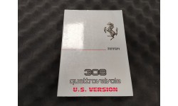 Notice d'Entretien Ferrari 308 QTV U.S. RED VERSION 1983 CAT 260/83 (Not.26/U) (Pièce Occasion)