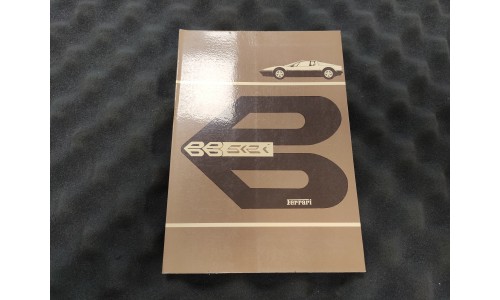 Notice d'Entretien Ferrari 512 BBi 1981 CAT 224/81 (Not.28/U) (Pièce Occasion)