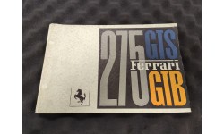 Catalogue de Pièces de Rechange Ferrari 275 GTS/GTB 1965 CAT 03/65 (Not.32/U) (Pièce Occasion)