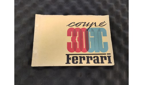 Catalogue de Pièces de Rechange Ferrari 330 GTC 1967 16/67 (Not.36/U) (Pièce Occasion)