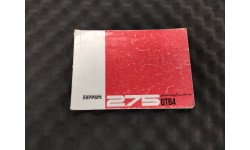 Catalogue de Pièces de Rechange Ferrari 250 GT 1967 CAT 17/67 (Not.38/U) (Pièce Occasion)