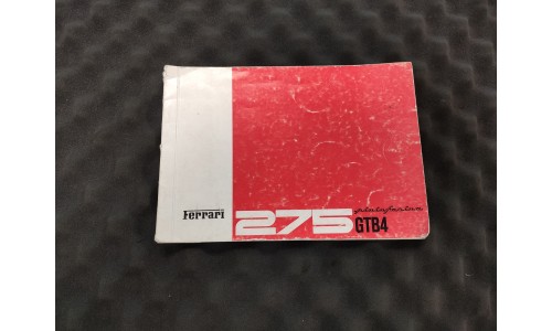 Catalogue de Pièces de Rechange Ferrari 250 GT 1967 CAT 17/67 (Not.38/U) (Pièce Occasion)