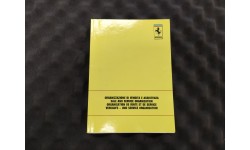 Carnet D'entretien Ferrari Testarossa (95991430/U) (Occasion)
