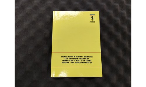 Carnet D'entretien Ferrari Testarossa (95991430/U) (Occasion)