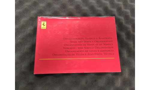 Organisation De Vente Et De Service Ferrari 2003 CAT 1976/03 (67759900/U) (Pièce Occasion)