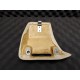 Garniture/Cache Ceinture de Sécurité en Cuir Blanc Côté Gauche Ferrari F355 (64678500/U) (Pièce Occasion)