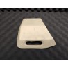 Garniture/Cache Ceinture de Sécurité en Cuir Blanc Côté Droit Ferrari F355 (64678500/U) (Pièce Occasion)