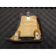 Garniture/Cache Ceinture de Sécurité en Cuir Noir Côté Droit Ferrari F355 (64678500/U) (Pièce Occasion)