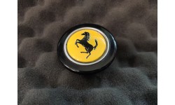 Bouton Poussoir Klaxon Volant Anneau Gris Ferrari 208 / 288 / 308 / 365 / 456 / F40 / Mondial (130899/U) (Pièce Occasion)