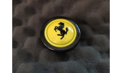 Bouton Poussoir Klaxon Volant Anneau Jaune Ferrari 208 / 288 / 308 / 365 / 456 / F40 / Mondial (130899/U) (Pièce Occasion)