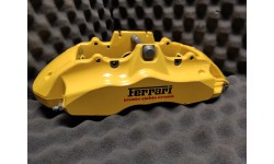 Etrier Frein Avant Gauche Jaune Version CCM Ferrari F430 / 599 (234489/U) (Pièce Occasion)