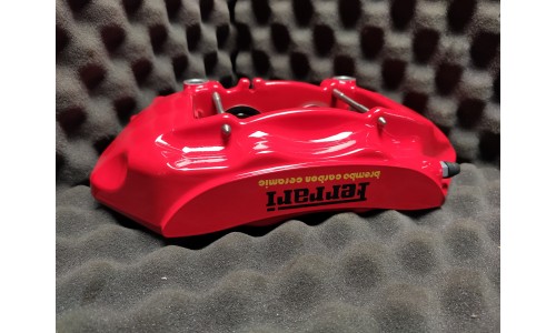 étrier de frein arrière gauche rouge ferrari 458
