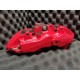 ETRIER FREIN AVANT GAUCHE ROUGE CARBOCERAMIQUE CCM FERRARI 599 (219363)