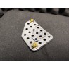 CLUTCH PEDAL DRILLED PLATE