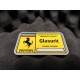 Sticker Glasurit Code Peinture Vierge Ferrari (MC3615)