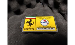 Sticker Glasurit Code de Peinture 300 Rosso Corsa Ferrari (ER3615/50)