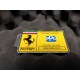 Sticker Glasurit Code Peinture 322 D.S Rosso Corsa Ferrari (MC3615/65)