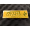 Sticker de Lunette Arrière Charles Pozzi LYON Ferrari (CH.POZZI)