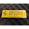 Sticker de Lunette Arrière Charles Pozzi LYON Ferrari (CH.POZZI)