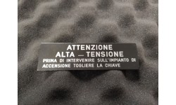 Sticker de Boîte à Fusible /Avertissement Ferrari (FST004)