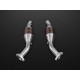 Kit Catalyseurs Sports 250 Cellules Avec Protection Thermique Ferrari 360 (02FE02203009) (Capristo)