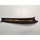 Garniture / Moulure Supérieur Arrière Droite Cuir et Surpiqures Noirs Ferrari 456 (64064300/U) (Pièce Occasion)