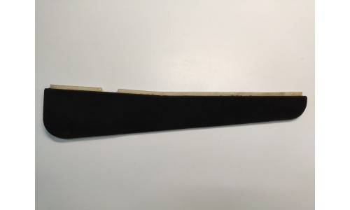 Garniture Basse de Panneau de Porte Droit Moquette Noire Ferrari 456 GT / GTA (64833916/U) (Pièce Occasion)