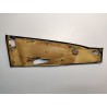 Garniture Centrale de Panneau de Porte Gauche Cuir Noir et Beige Ferrari 456 M GT / GTA (65470300/U) (Pièce Occasion)
