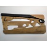 Panneau de Porte Gauche Cuir Noir et Moquette Beige Ferrari 456 M GT/GTA (67346905/U) (Pièce Occasion)