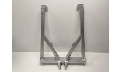 Complete rear removible frame