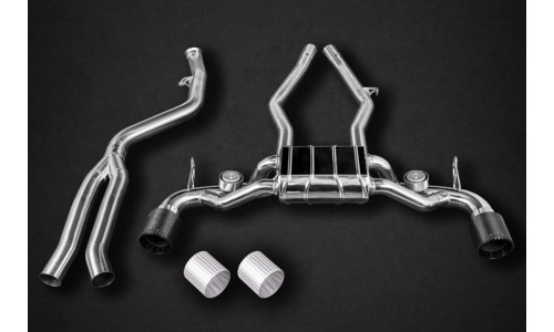 Ligne Complète + Silencieux Capristo avec Valves  pour Toyota Supra A90 (02TO11703001)
