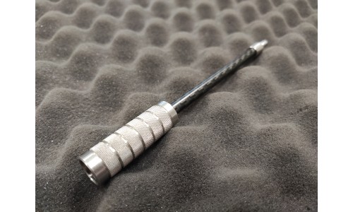 Véritable Clé de Verrouillage de Capot Moteur Arrière Tige en Carbone McLaren 675LT (KeyMCL)