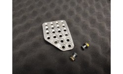 CLUTCH PEDAL DRILLED PLATE