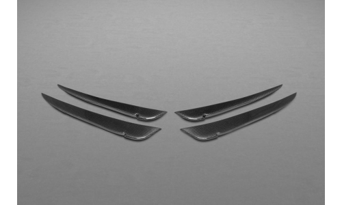 Ailerons Latéraux de Pare-Chocs Avant Full Carbone Capristo Ferrari 458 Spéciale (03FE00410019)