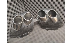 Kit Grilles / Sorties D'échappement Arrière Gauche & Droite Ferrari California (80666700/U) (Pièce Occasion)