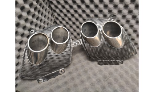 Kit Grilles / Sorties D'échappement Arrière Gauche & Droite Ferrari California (80666700/U) (Pièce Occasion)