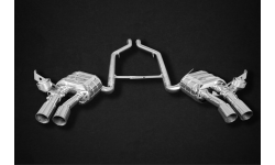 Système d'Echappement avec Clapets + CES-3 Capristo pour Maserati 4200 (02MA12203001)